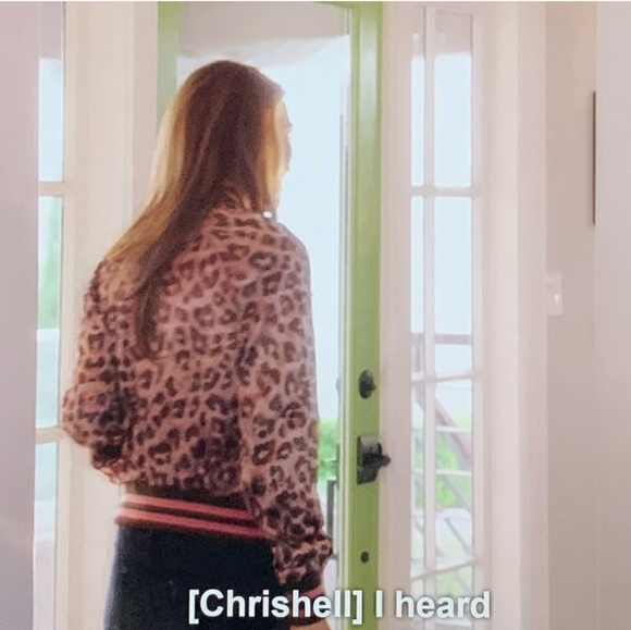 Mother NWT The Letterman Zip Track Jacket Leopard - Picture 11 of 11